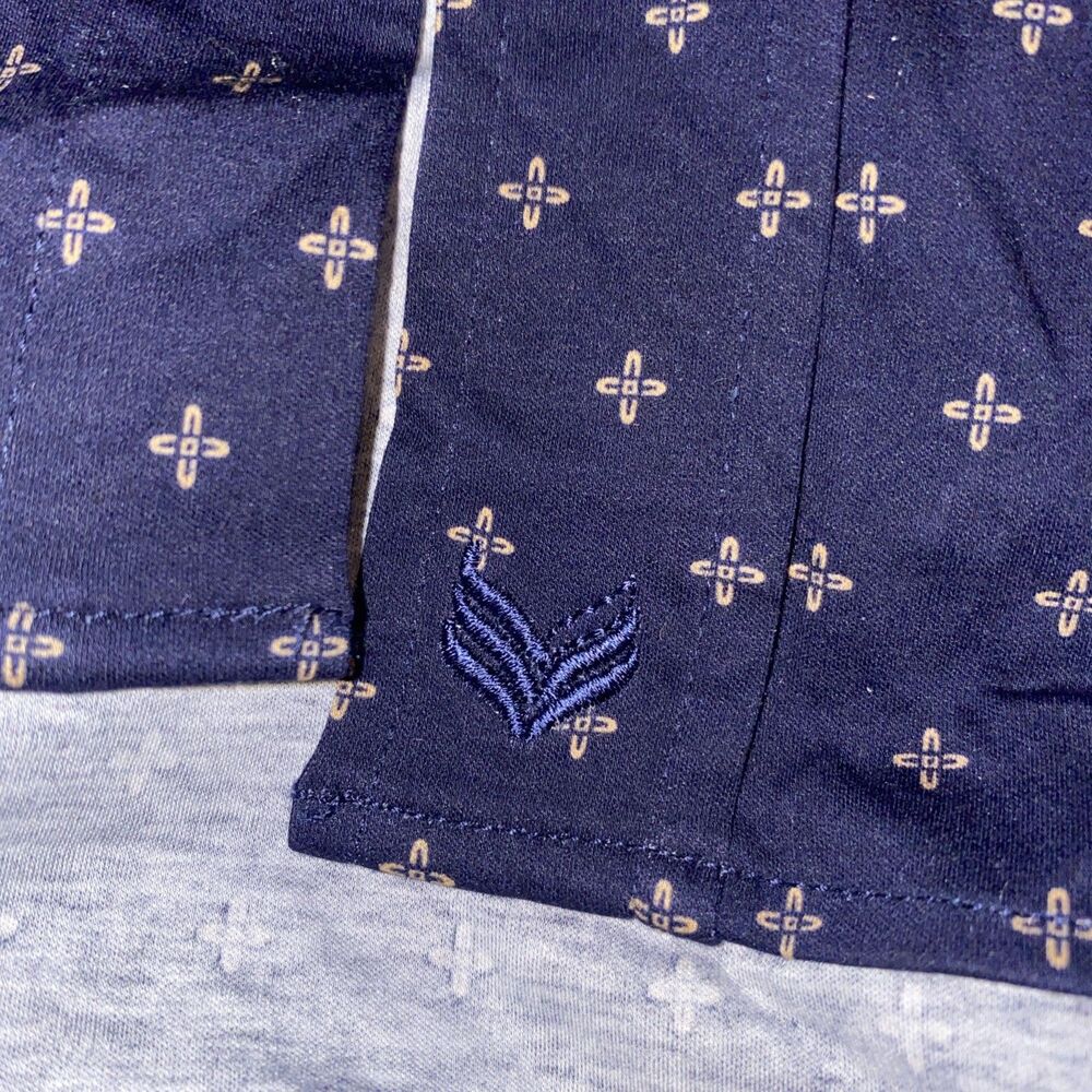 Butter Cloth Shirt Mens L Blue Long Sleeve Button Up Casual Flip Cuff - Picture 7 of 9